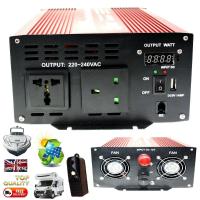 PURE SINEWAVE INVERTER 2000W PEAK 240v Self Build Camper Boat 12 Volt-11_3512290297-thumb