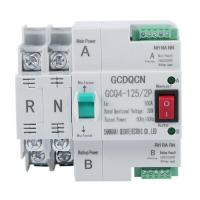 Dual-Power Automatic Transfer Switch 2P 100A...