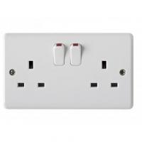 MK Y0433 2 Gang DP Switched Twin...